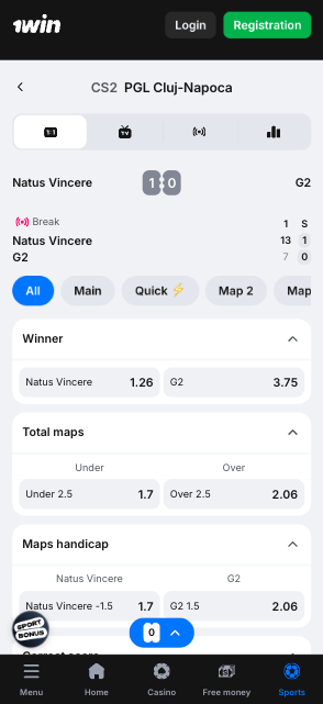 10cric Sign Up 1win CS2 esports live betting odds