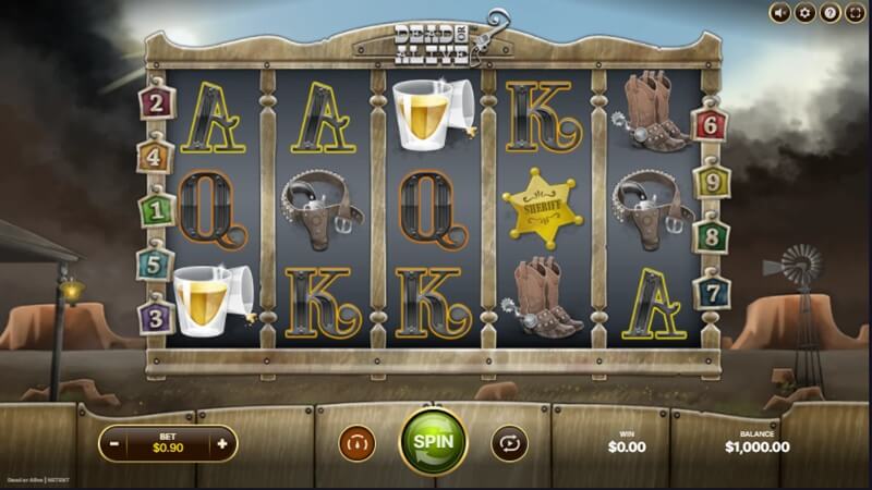 Dead or Alive Slot Dead or Alive Screenshot