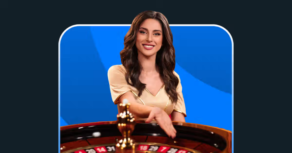 Stake Casino Banner - with Roulette game being displayed