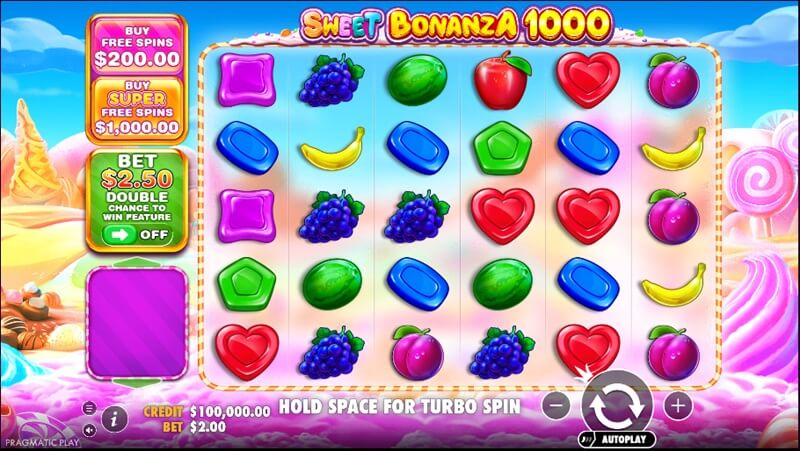 Sweet Bonanza 1000 Slot Sweet Bonanza 1000 Screenshot